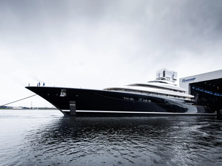 FEADSHIP PROJECT 821 - A 390-FOOT HYDROGEN FUEL CELL SUPERYACHT 10